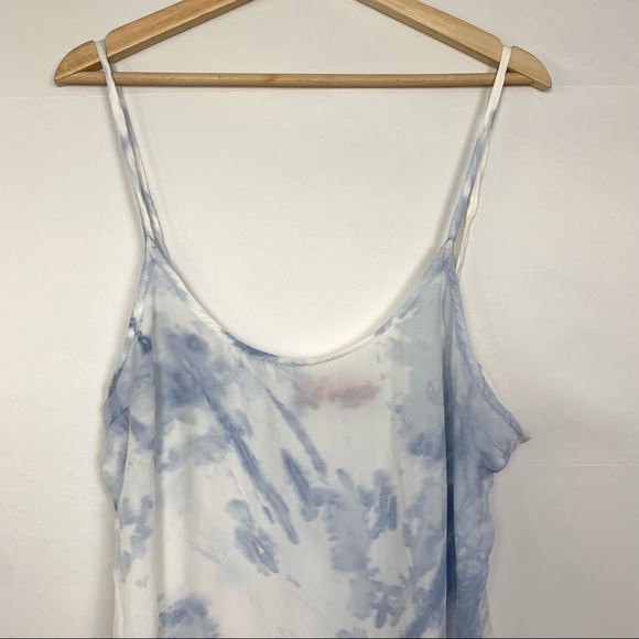 N:Philanthropy x REVOLVE Willa Mini Slip Tie Dye Dress Morning Dew Large - Picture 3 of 7